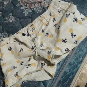 Pineapple shorts